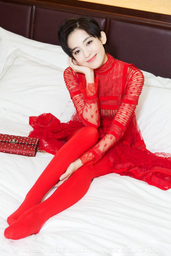 【国内明星】古力娜扎红衣时尚[5P]-第1章-图片9